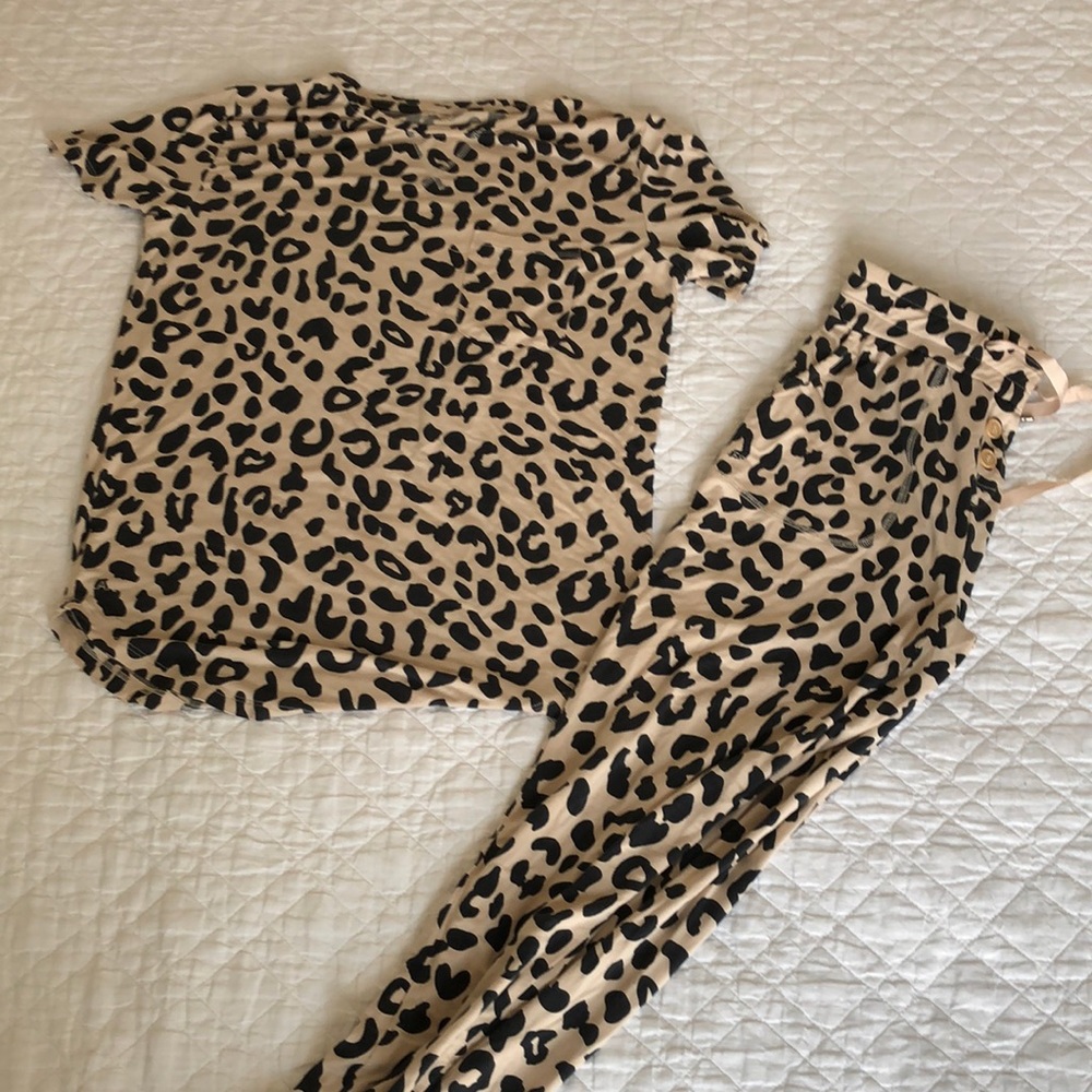 Lates by Kate leopard print pajamas